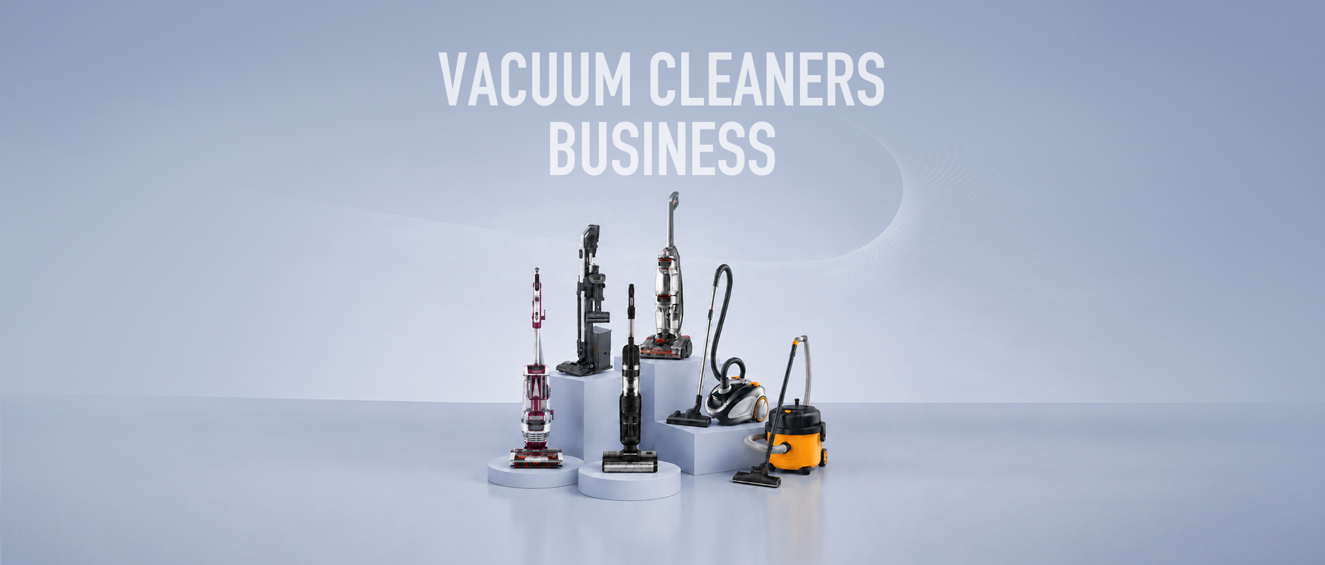 KingClean vacuum cleaner business product range